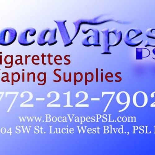 BocaVapes PSL - Port Saint Lucie, FL Vape Shops | Cannapages